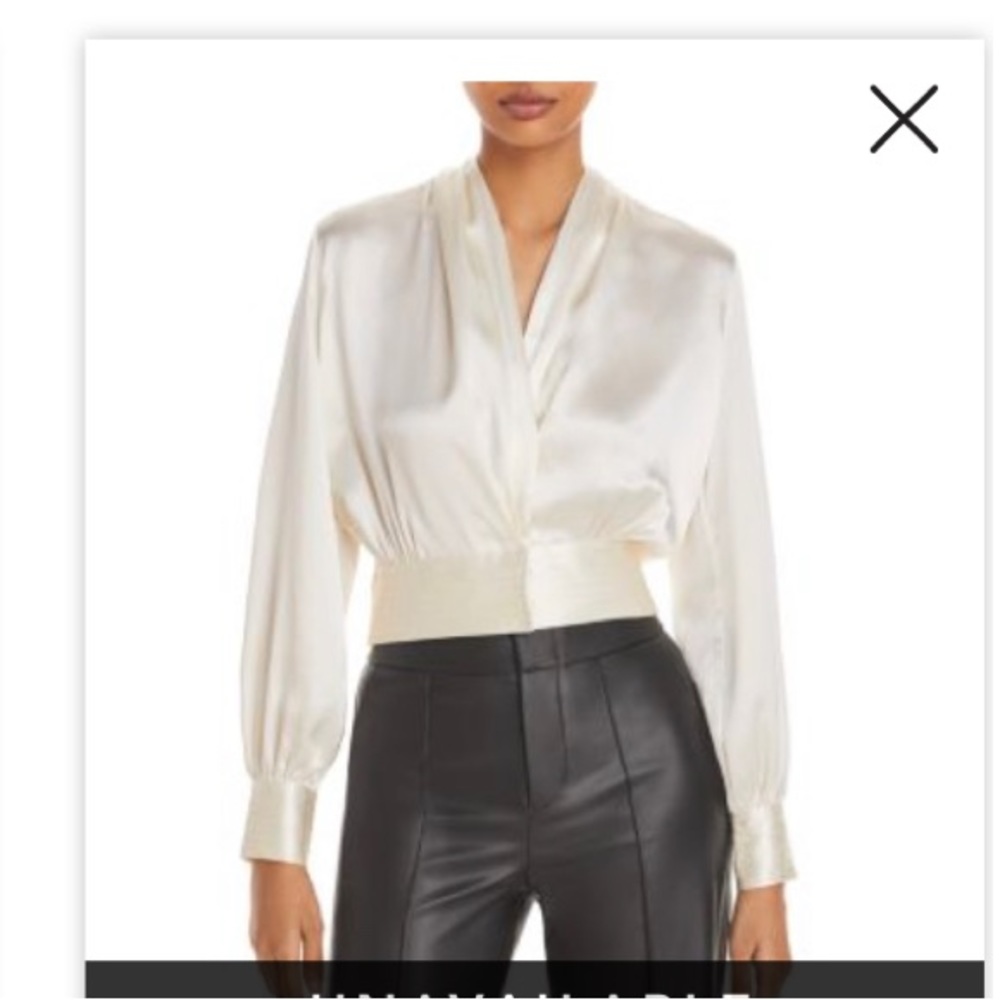 nicholas silk shailette top